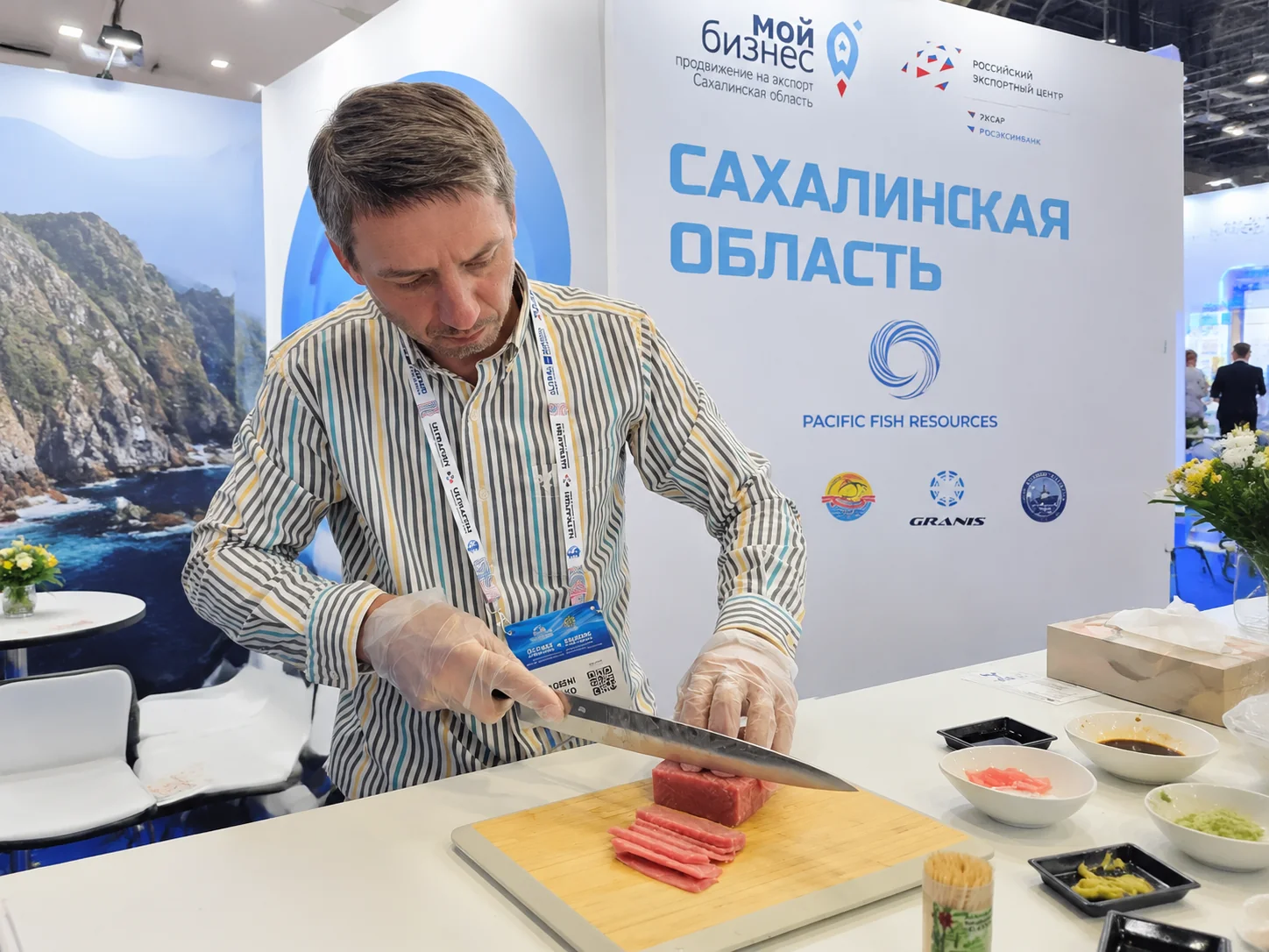 Делоросс представил продукцию из сахалинской рыбы на IX Международном рыбопромышленном форуме 