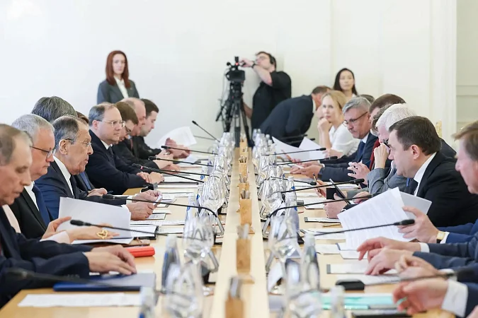 Алексей Репик выступил на заседании Делового совета при МИД РФ 